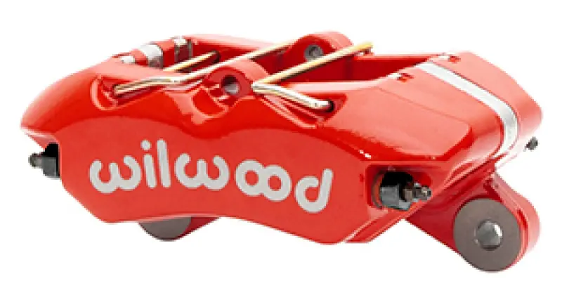 Wilwood Caliper-Forged Dynapro 5.25In Mount/ 4 - 1.98In Pistons/ .81In X 13.06In. Rotor - Red 1