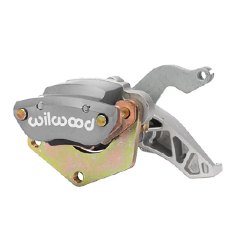 Wilwood Caliper-Mc4 Mechanical-R/H - Silver W/No Logo 2.00In Piston .81In Disc 1
