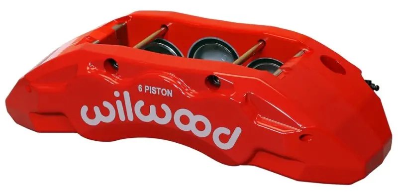 Wilwood Caliper-Tx6r- R/H - Red 2.00/1.88/1.88In Pistons 1.38In Disc 1