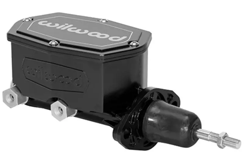 Wilwood Corvette C2 Compact Tandem Master Cylinder - 7/8In Bore Black 1