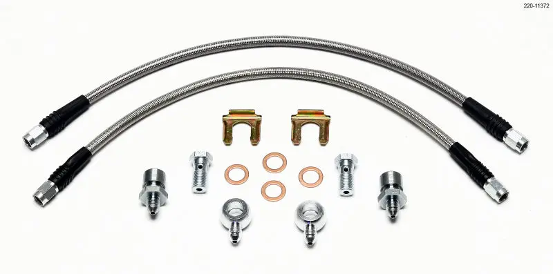 Wilwood Flexline Kit D52 Caliper 16In W/ Banjo 7/16-20 1