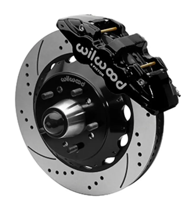 Wilwood Forged Narrow Superlite 6R Front Big Brake Kit Srp 14.00In Rotors 67-86 C1500 1