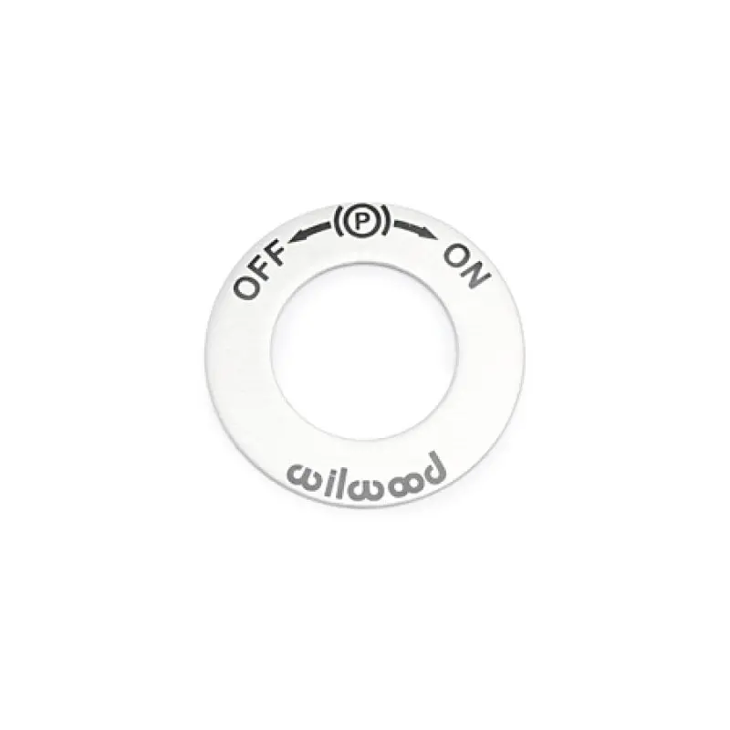Wilwood On/Off Switch Epb Sticker Alum .87 Idx 1