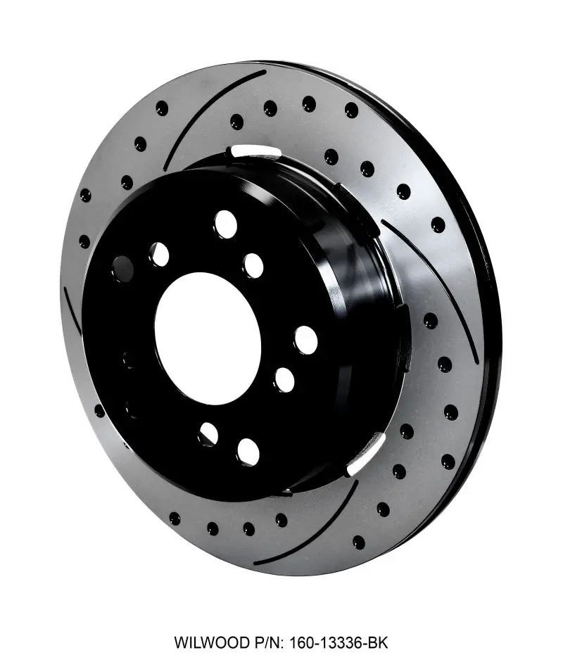 Wilwood Rotor-1.91In Offset-Srp-Blk-Drill-Rh 12.19 X .810 - 5 X 5.50 1