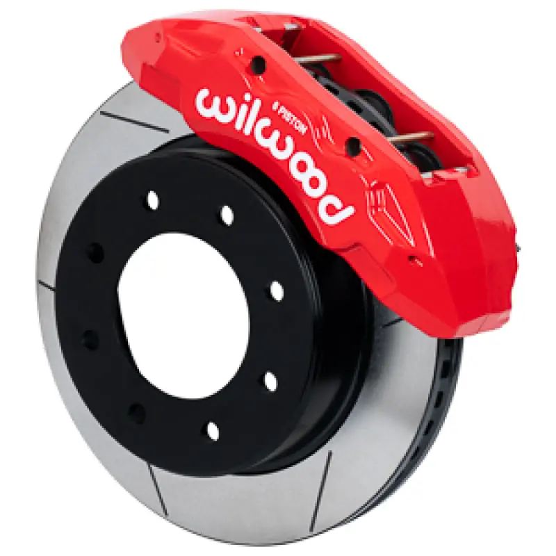 Wilwood Tx6-Dm Front Kit 15.00In Red 11-19 Gm 2500/3500 1
