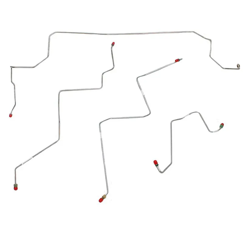 Wkt0201ss - 02-05 Dodge Ram 1500 2Wd, Front Brake Line Kit, Rwabs Only!!; Stainless 1