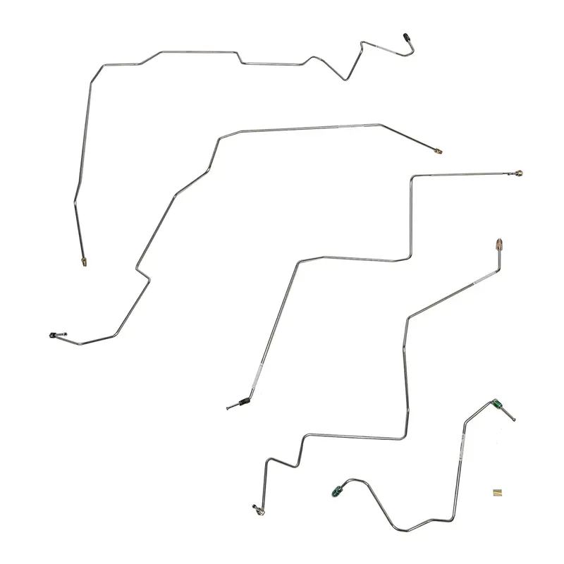 Wkt0203ss- 02-05 Dodge Ram 1500 4X4, Front Brake Line Kit, Rwabs Only!!!; Stainless 1