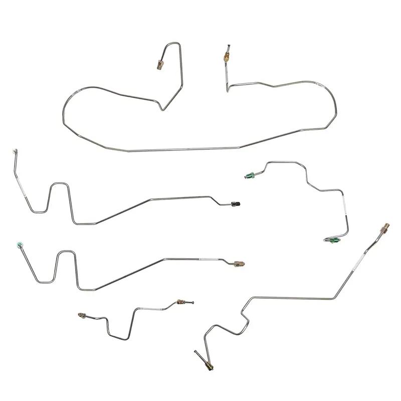Wkt0354ss- 03-09 Dodge Ram 2500/3500, 4Wd, Awabs, Front Brake Line Kit; Stainless 1