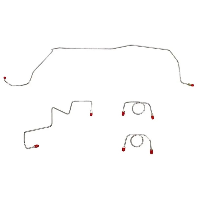 Wkt0381ss- 03-05 Dodge Neon Srt-4 [All Variants] Front Brake Line Kit; Stainless 1