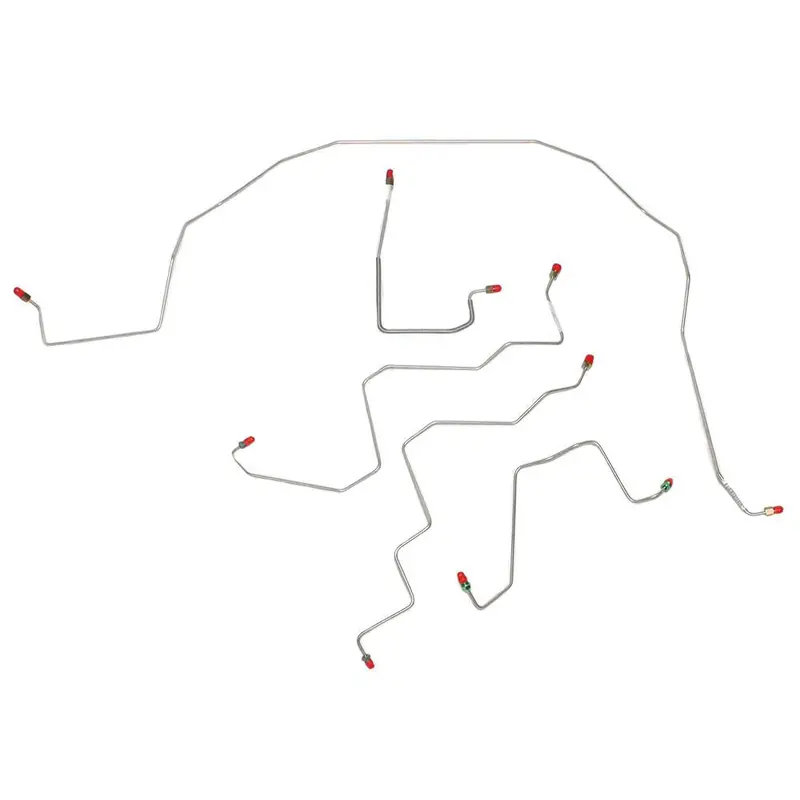 Wkt0601om- 06 Only Dodge Ram 1500, 4Wd, 2Wabs, Front Brake Line Kit; Steel 1