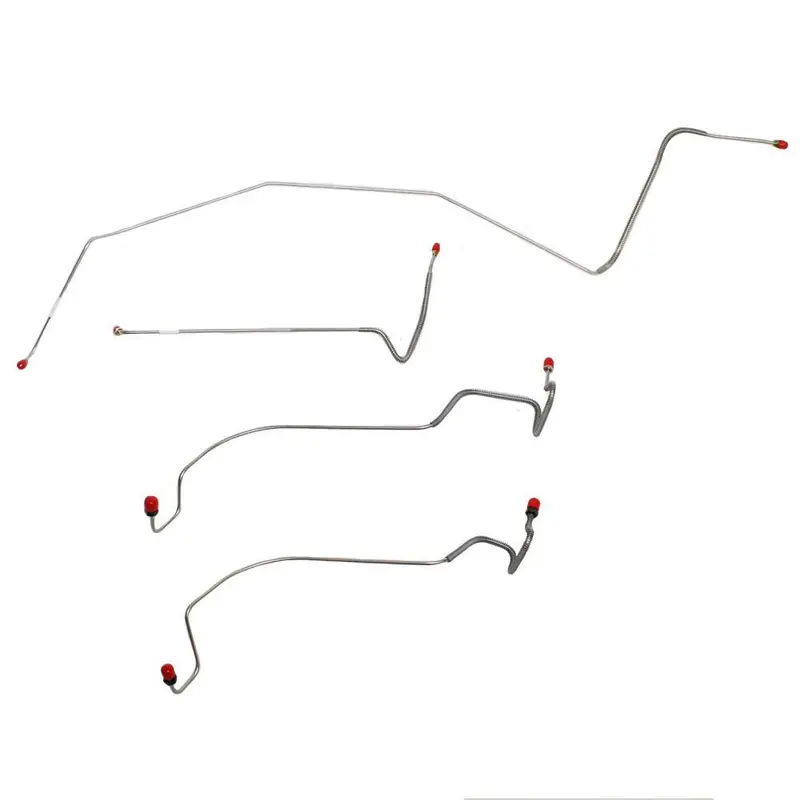 Wkt8901om - 89 D250, Reg W/ Long, Ctd; Front Brake Line Kit; Steel 1