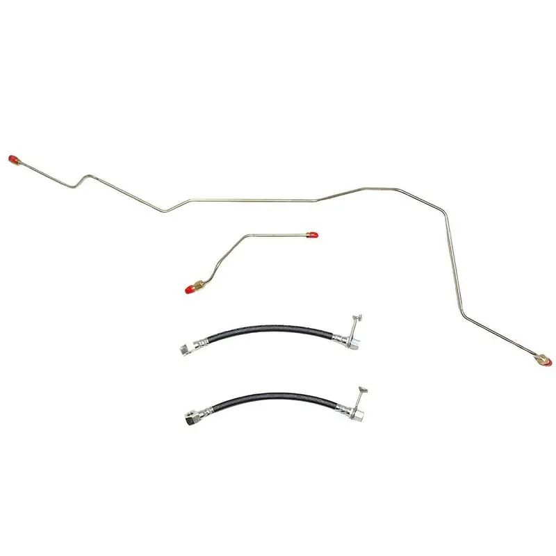 Wra0103ss - 01-02 Dodge Ram 2500/3500 Dana 80; Rear Axle Brake Lines; Stainless 1