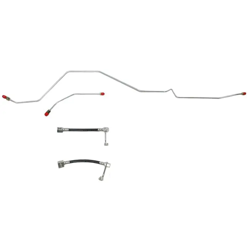 Wra0352ss- 03-09 Dodge Ram, All 2500/3500, Single Rear Axle Lines/Hoses, V10 Or Cummins Models Only; Stainless 1