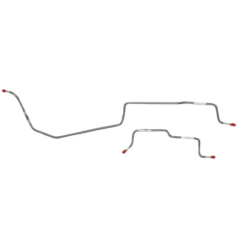Wra9201ss- 81-93 Dodge W-250 4Wd, Rwabs, Rear Axle Brake Lines; Stainless 1