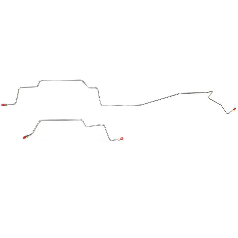 Wra9403ss- 94-97 Dodge Ram 2500, Automatic Trans, Rear Axle Brake Lines; Stainless 1