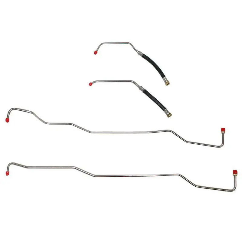 Wtc0701ss- 07-11 Jeep Wrangler, 3.8L, Automatic, Transmission Cooler Lines; Stainless 1