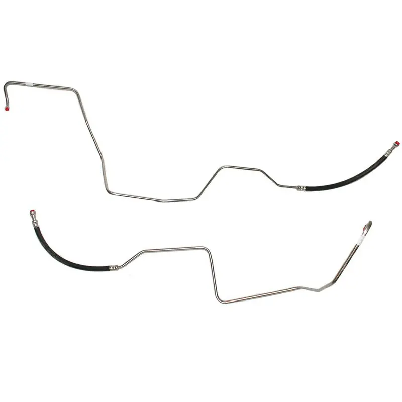Wtc9531om- 93-95 Grand Cherokee, V8, Transmission Cooler Lines, Steel 1