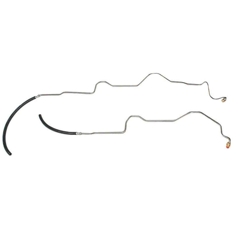 Wtc9706om- 00-02 Jeep Wrangler 4.0L Transmission Cooler Lines; Steel 1