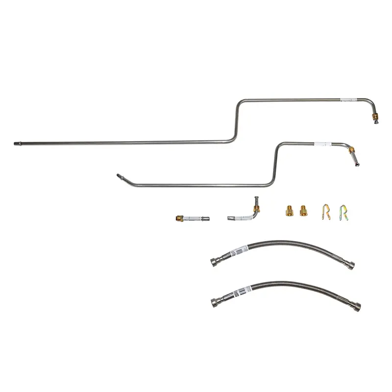 Wtc9709ss - 97-02 Jeep Wrangler; Transmission Cooler Lines; Stainless 1