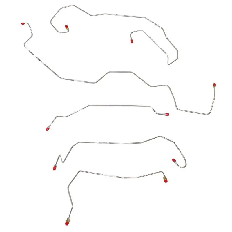 Xkt0401om- 05-10 Cobalt/G5 Non Abs; Front Brake Line Kit; Steel 1