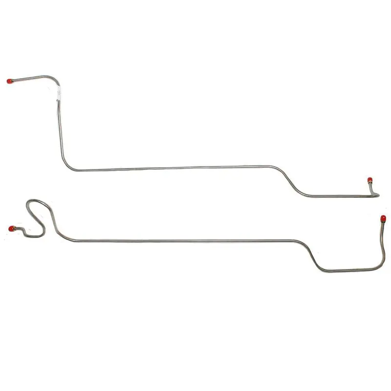 Xtc6213ss- 62-67' Chevy Chevy Ii/Nova, Sm Blk W/ Turbo-Hydramatic 350/400, Transmission Cooler Lines; Stainless 1