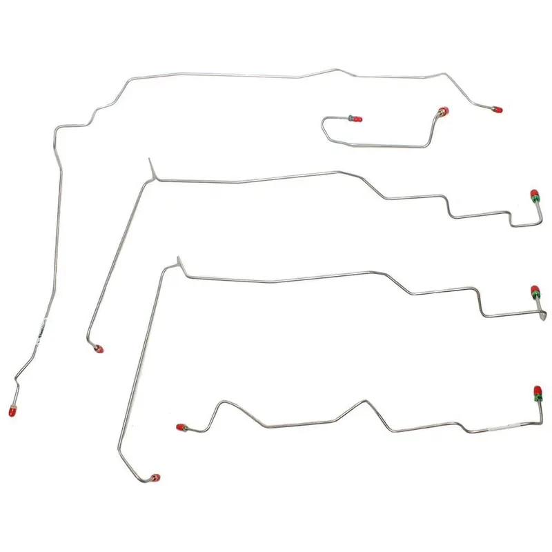 Ykt0101om- 01-06 Sebring Convertible, W/ Awabs, 4W Disc; Front Brake Line Kit; Steel 1