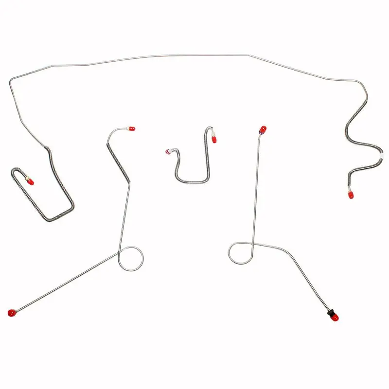 Ykt6702om- 67 Mopar A-Body Power Disc/Drum Brakes, 4 Line Front Kit; Steel 1