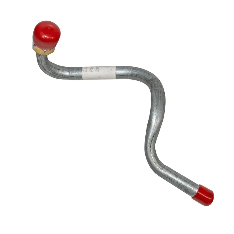 Zbv6601ss- 66-67' Ford Mustang, 289Cid; Power Brake Booster Vacuum Line; Stainless 1
