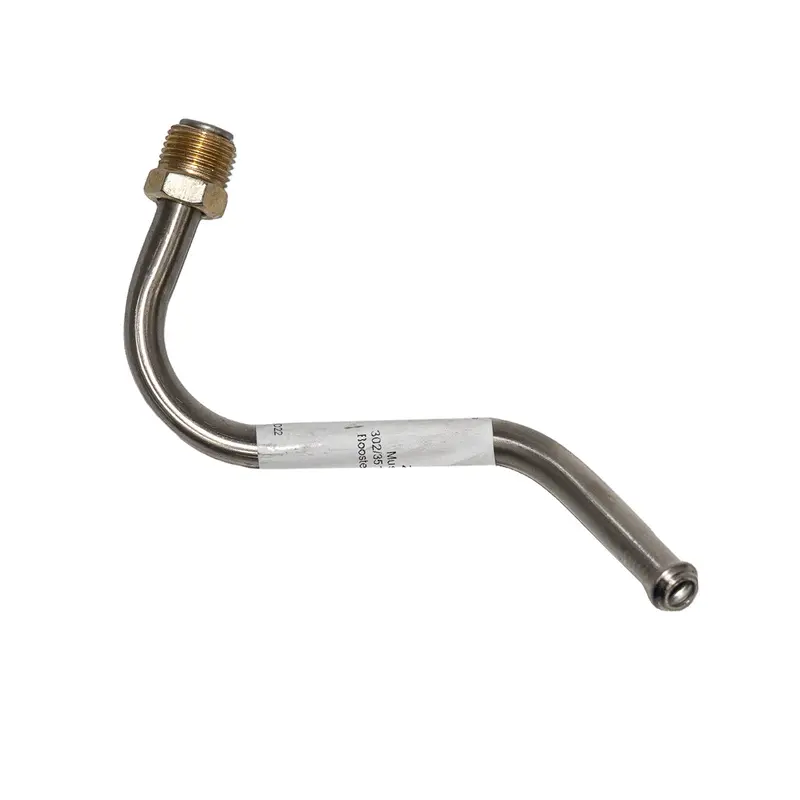 Zbv6803ss- 68-69 Ford Mustang & Mercury Cougar, 302/351W & Boss; Power Brake Booster Vacuum Line; Stainless 1
