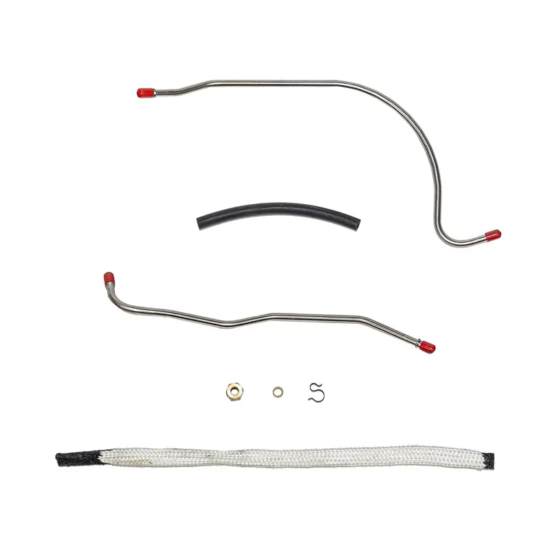 Zch6401ss- 64-65' Ford Falcon, Fairlane, Mustang & Mercury, Comet, 289Cid V8 W/ Rounded Valve Covers; Choke Tube Kit; Stainless 1