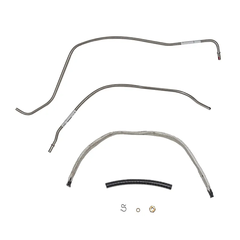 Zch6801om- 68-69' Ford Fairlane, Torino, Mustang & Mercury Cougar 428 Cobra Jet; Choke Tube Kit Tube Passes Over Valve Cover; Steel 1