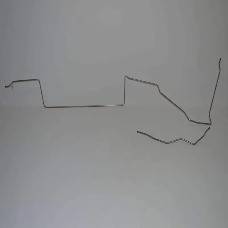 Zgl6806ss- 68-70' Ford Mustang, 6Cyl, 3/8'' Tank To Pump Fuel Line, 2Pc; Stainless 1