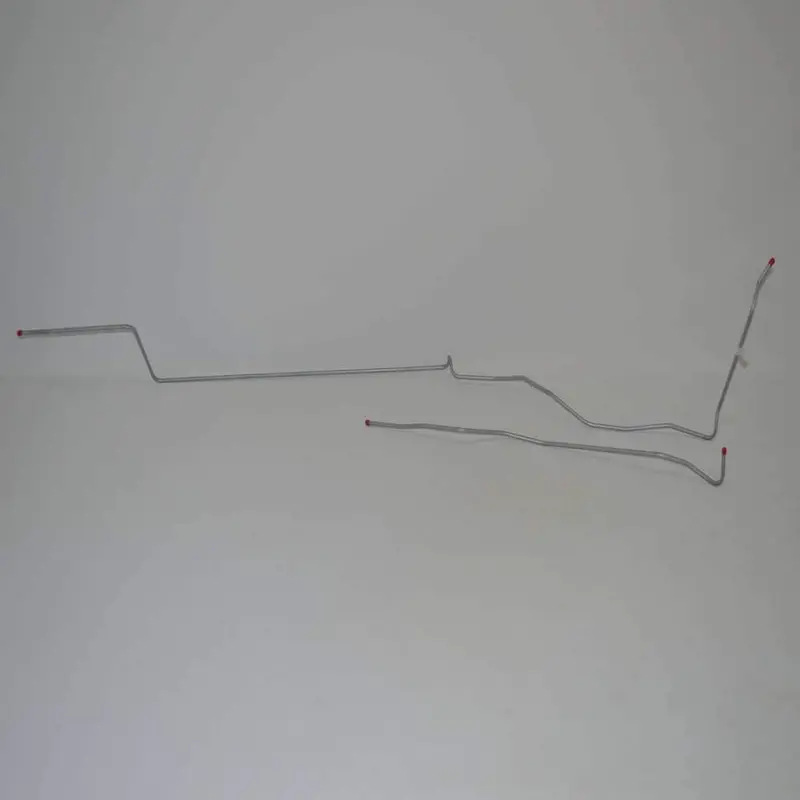 Zgl6902ss- 69' Ford Mustang, 8Cyl, 3/8'' Tank To Pump Fuel Line, 2Pc; Stainless 1
