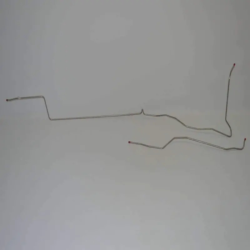 Zgl7002om- 70' Ford Mustang, 8Cyl, 3/8'' Tank To Pump Fuel Line, 2Pc; Steel 1