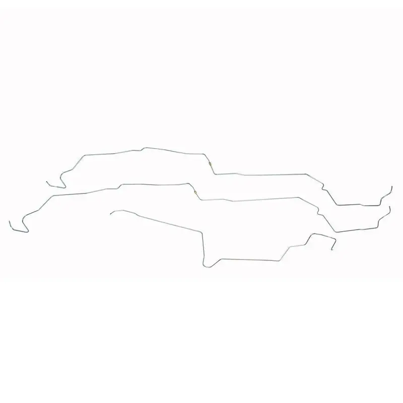 Zgl8701om- 87-93 Ford Mustang, V8, Subframe Connectors; Fuel Line Kit; Steel 1