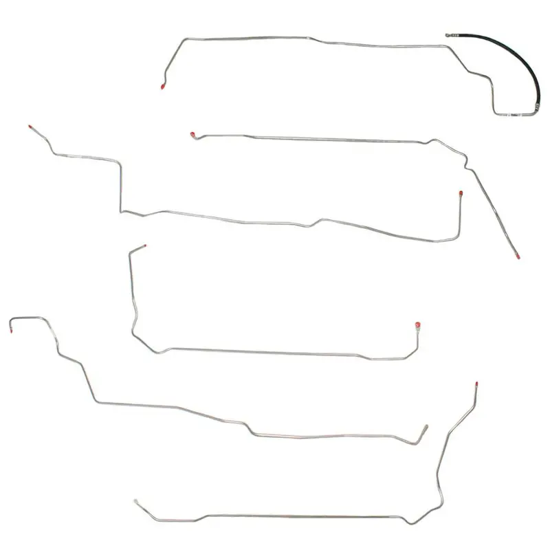 Zgl9404om- 94-95 Ford Mustang Gt, Fuel Line Kit; Steel 1