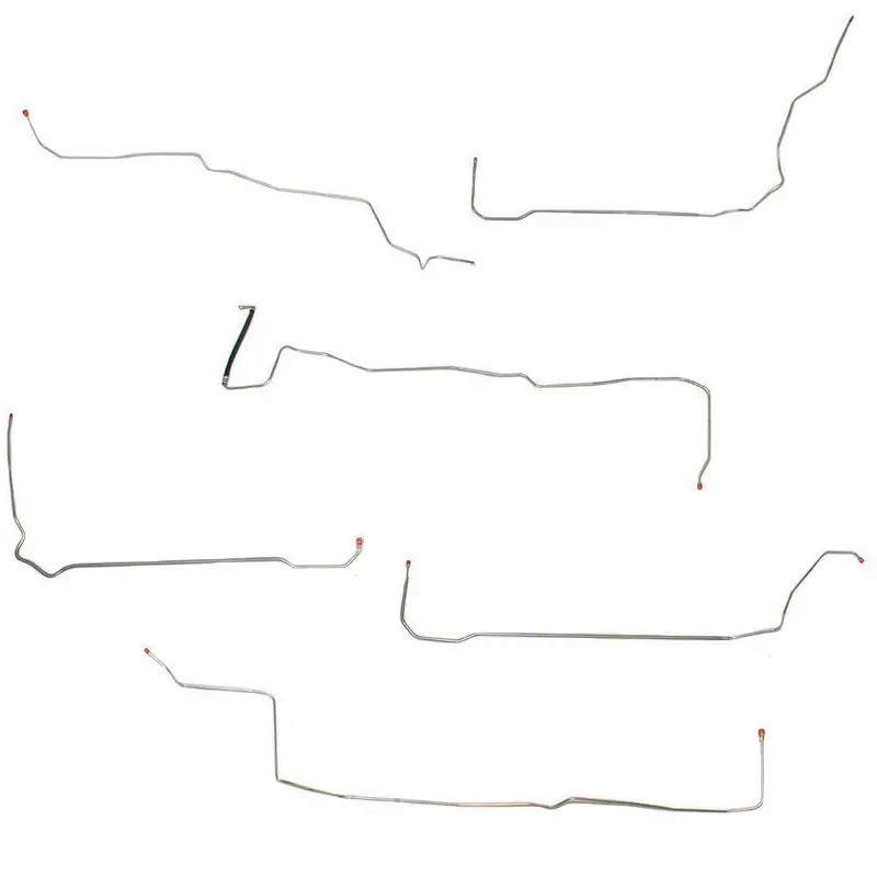 Zgl9604om- 96-98 Ford Mustang Gt, Fuel Line Kit; Steel 1