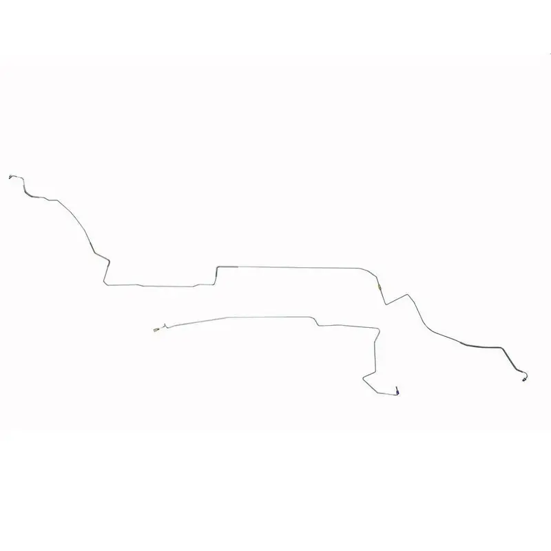Zin8701om- 87-93 Ford Mustang Intermediate Brake Line; W/ Sub-Frame Connectors; Steel 1