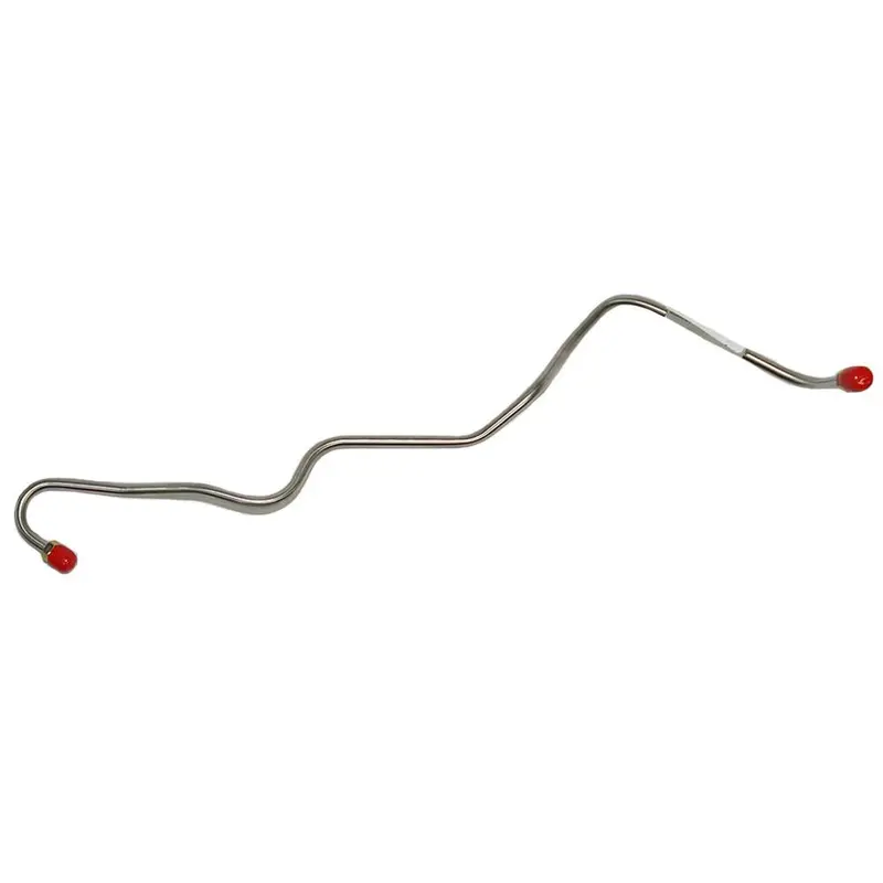Zpc6404ss- 64-65' Ford Mustang, Falcon, Galaxie, Fairlane, Mercury Comet, 260/289Cid V8, Routes Behind Of Distributor; Pump To Carb Fuel Line; Stainless 1
