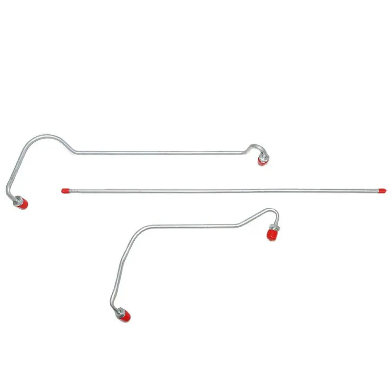 Zps9901om- 80-04 Ford Mustang Power Steering Rack Line Kit; Steel 1
