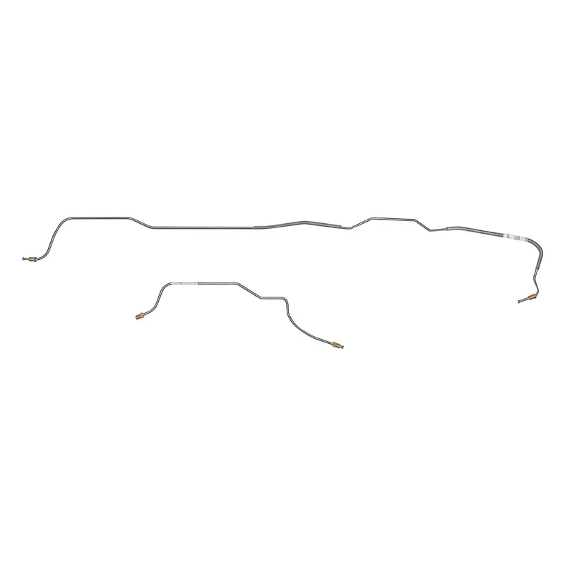 Zra6703om- 67' Ford Mustang, W/ 9'' Rear Axle, Rear Brake Lines, 2Pc Set; Steel 1