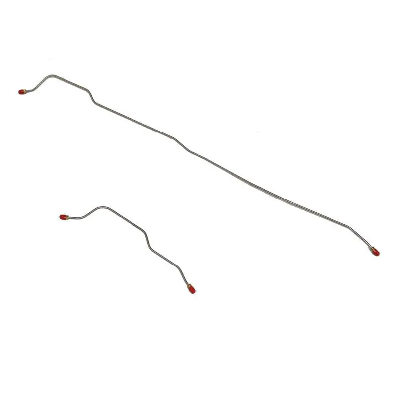 Zra6802om- 68-69' Ford Mustang W/ 9''-31 Spline Rear Axle; 2Pc Rear Axle Brake Line Set; Steel 1