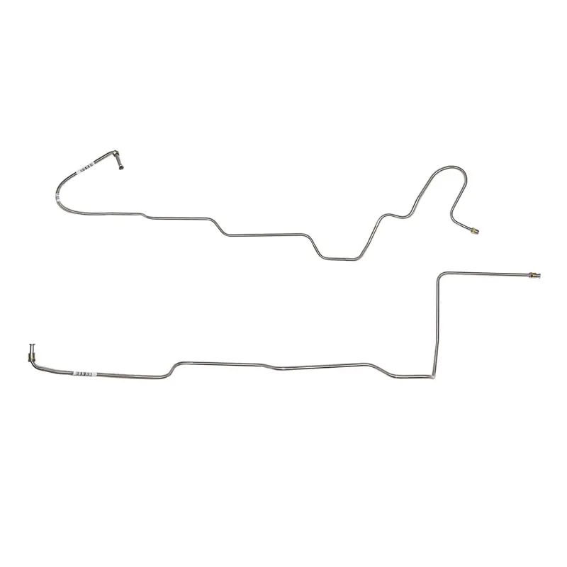 Ztc6602ss- 66' Ford Mustang, 8Cyl. C4 2Pc Transmission Cooler Line Set; Stainless 1