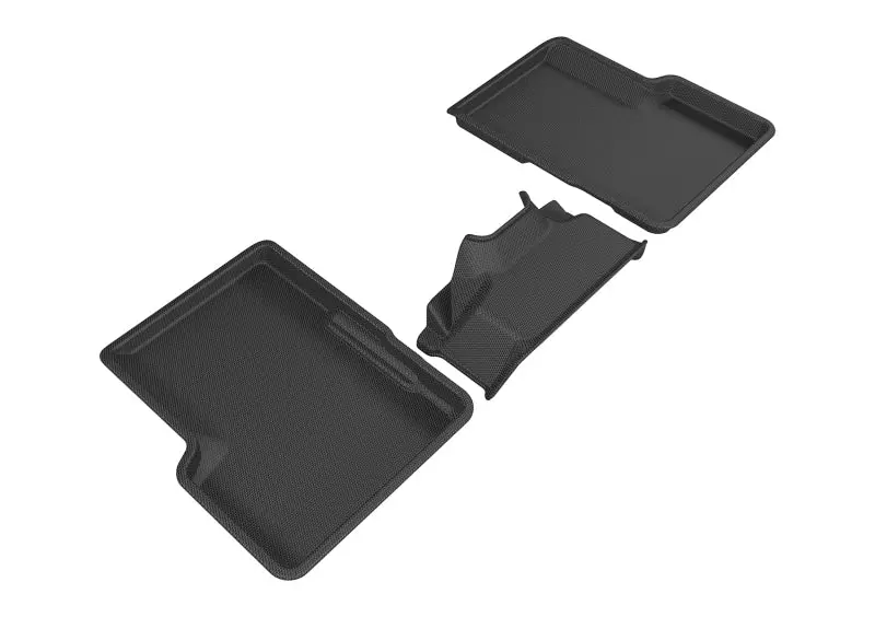 3D Maxpider Custom-Fit 2Nd Row Floor Mats For 2015–2020 Jeep Renegade Kagu – Black 1