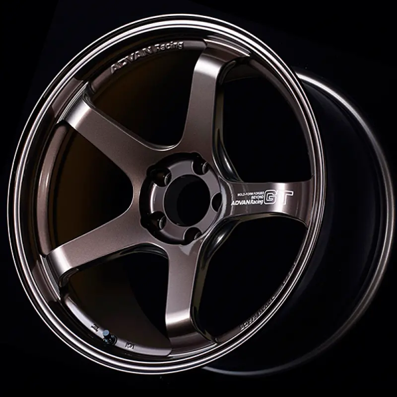Advan Gt Beyond Forged Wheel – 18X8.5", +45Mm Offset, 5X114.3, Racing Copper-Bronze Finish 1