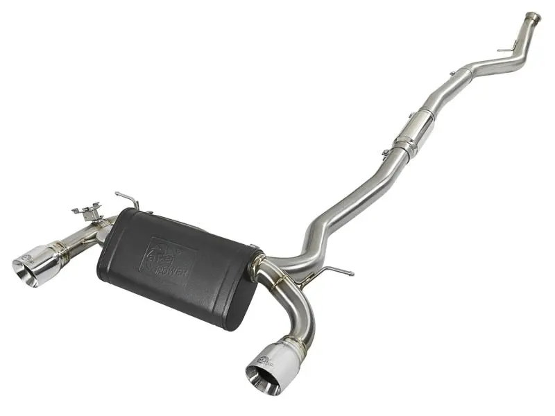 Afe Mach Force Xp Cat-Back Exhaust – 3-Inch Stainless Steel, Polished Tips, Fits 2012–2015 Bmw 335I F30 N55 1