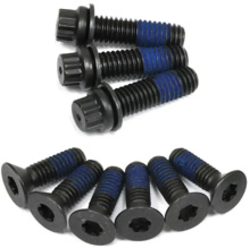 Ati Damper Bolt Pack For Ls1 Engines (Y-Body, No A/C) – Nine 5/16"-18×1" Flat-Head Torx Plus Bolts 1