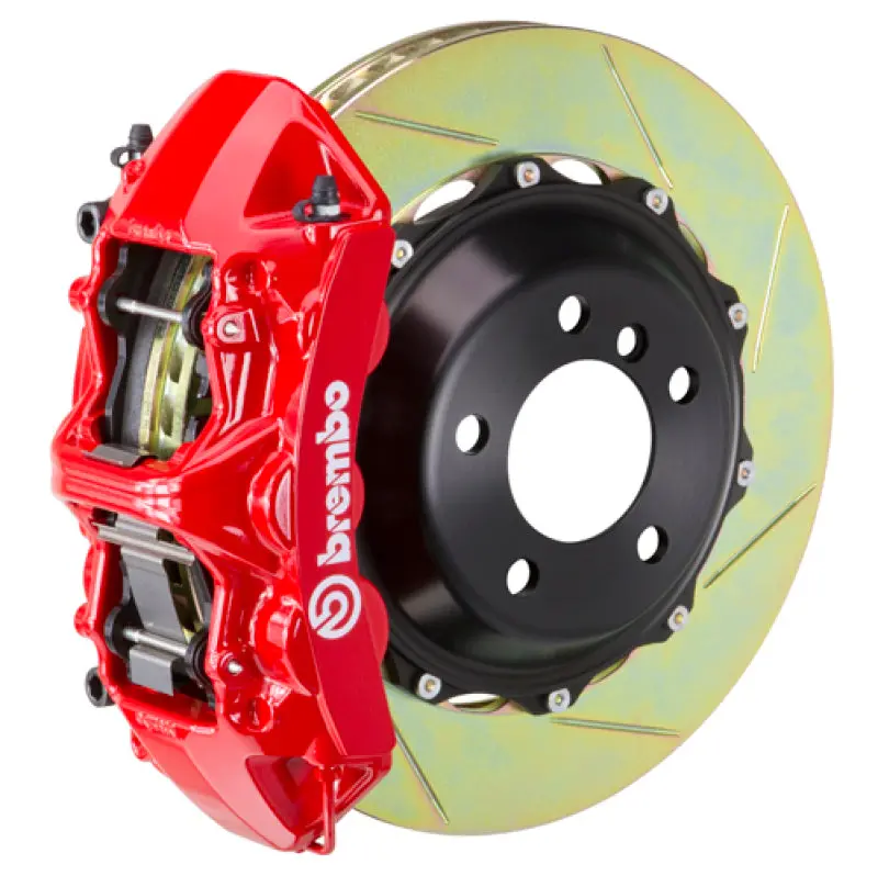 Brembo Gt Big Brake Kit – Front, 6-Piston Calipers With 380X32Mm Slotted Two-Piece Rotors For 1995–1998 Porsche 993 C2/C4/C4S/Turbo 1
