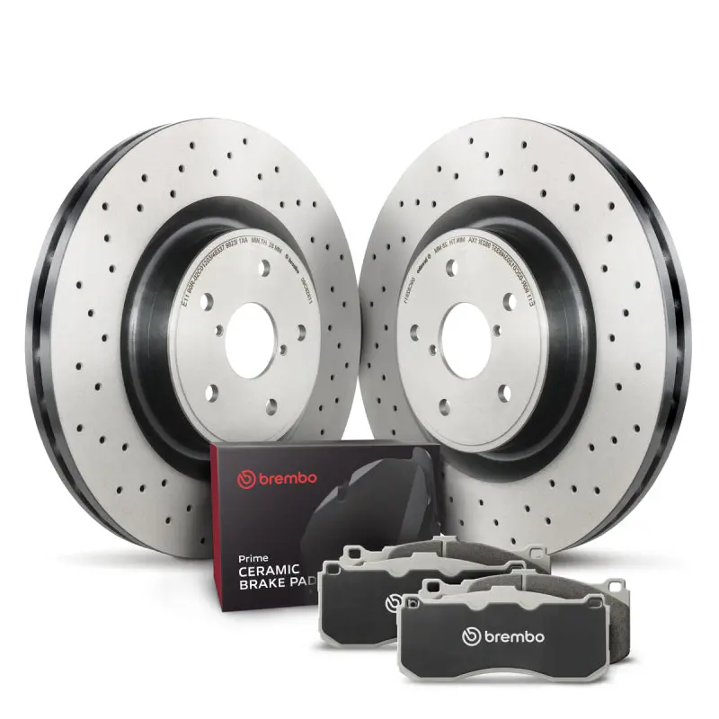 Brembo Oe 08-12 Ford F-250 Super Duty/F-350 Super Duty Rear Disc Brake Kit 1