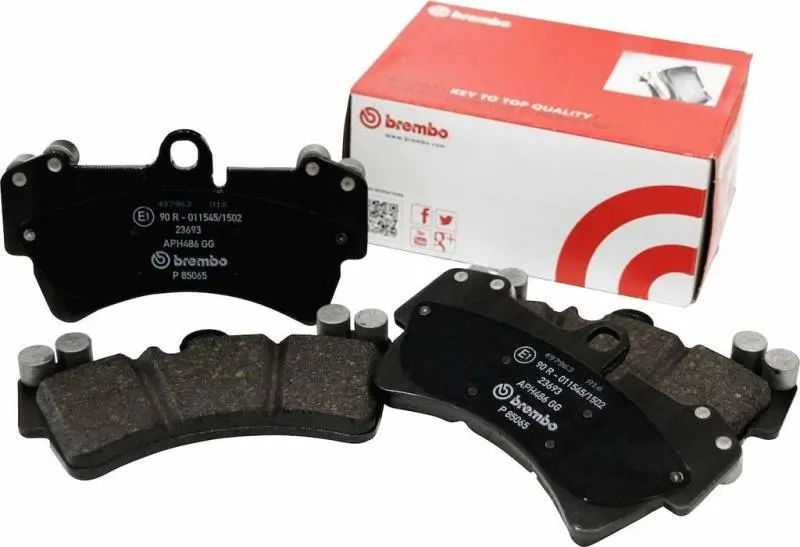 Brembo Premium Front Brake Pads For 2004–2007 Mercedes-Benz C230 & 2006–2011 Slk350 – Low-Metallic Oe Equivalent 1